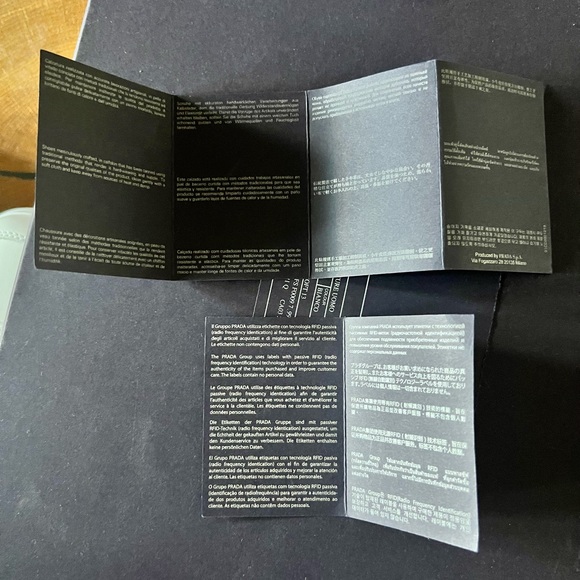 Men’s Mint Condition Prada Bianco Calzature Uomo Leather Sneakers - Picture 7 of 7